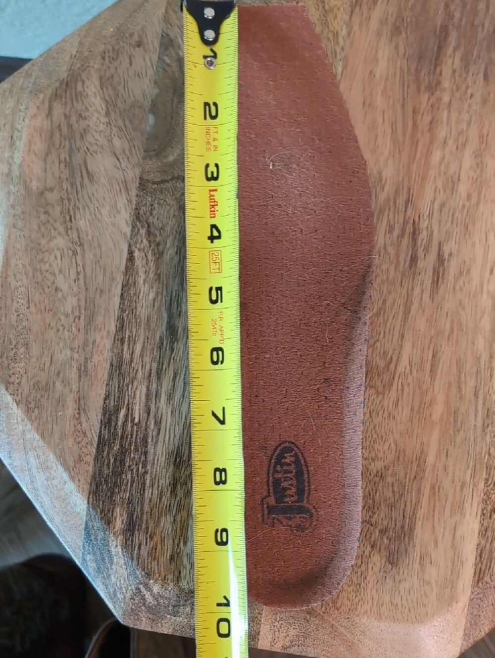Justin Square Toe Stampede Leather Cowgirl Western Boots - Picture 9 of 13